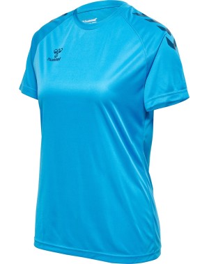 hmlCORE XK CORE POLY TEE  S/S WOMAN / Interlock-Stoff
