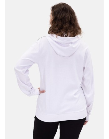 Kapuzensweat Power / Cotton-Polyester-Interlock