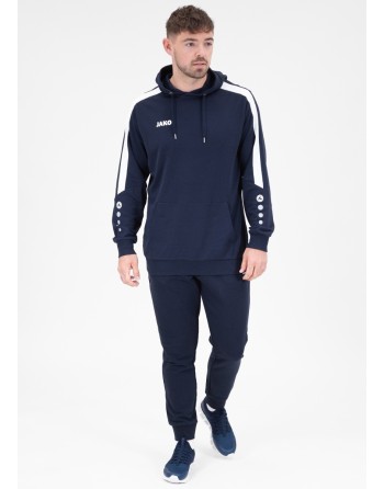 Kapuzensweat Power / Cotton-Polyester-Interlock