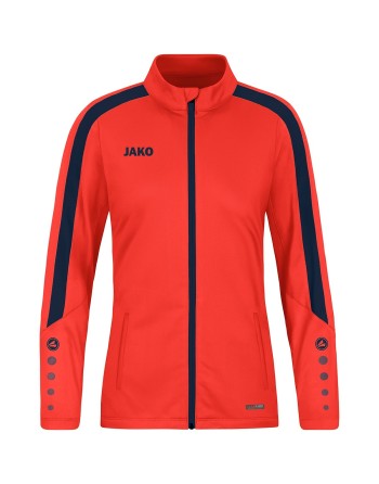 Polyesterjacke Power / Matt-Polyester-Tricot