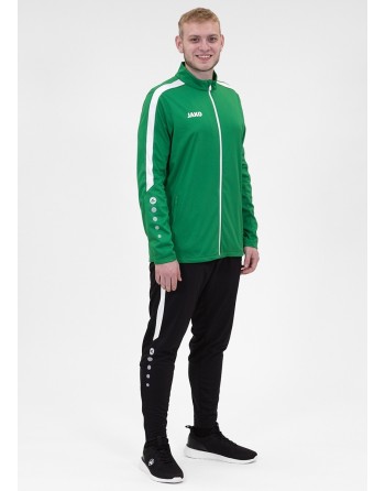 Polyesterjacke Power / Matt-Polyester-Tricot