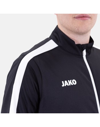 Polyesterjacke Power / Matt-Polyester-Tricot