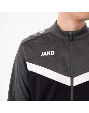 Polyesterjacke Iconic / Matt-Polyester-Tricot