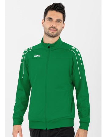 Polyesterjacke Classico / Shiny-Polyester-Tricot