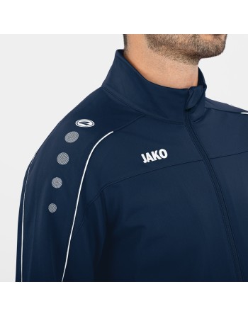 Polyesterjacke Classico / Shiny-Polyester-Tricot