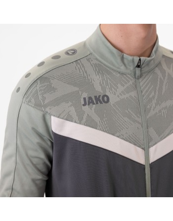 Polyesterjacke Iconic / Matt-Polyester-Tricot