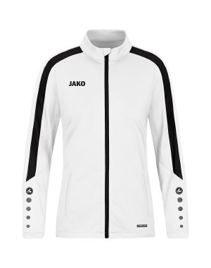 Polyesterjacke Power / Matt-Polyester-Tricot