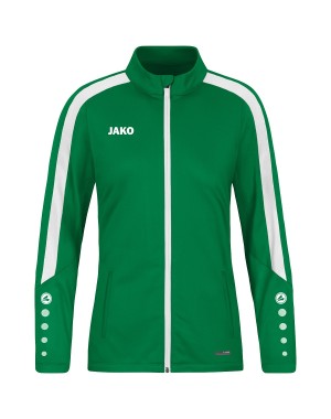 Polyesterjacke Power / Matt-Polyester-Tricot