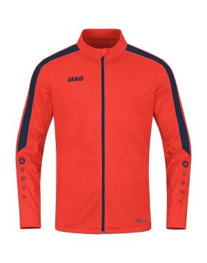 Polyesterjacke Power / Matt-Polyester-Tricot