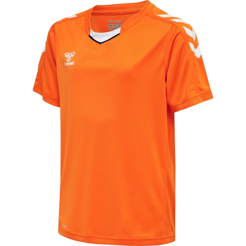 hmlCORE XK POLY JERSEY S/S KIDS / Interlock-Stoff