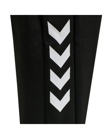 hmlCORE XK TRAINING POLY PANTS KIDS / Hauptmaterial: Sweatstoff / Rückseite am unteren Hosenbein: Rippstoff